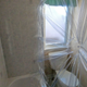Is that a spa? Nope, just a photo of my newly upgraded bathtub shower getaway.